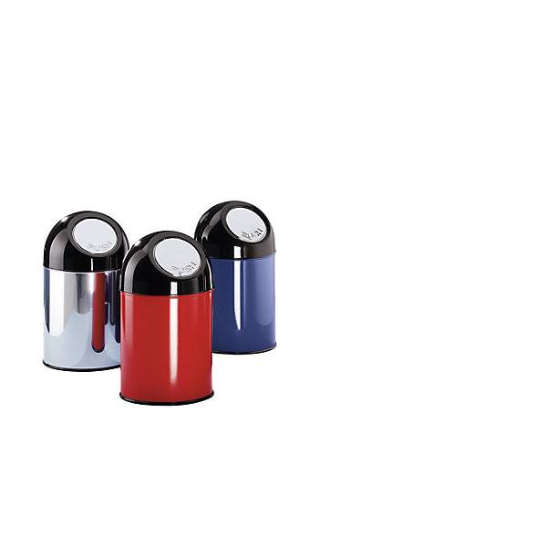 Push-Mülleimer Stahl Volumen 55 l verzinkter Innenbehälter schwarz. Vepa Bins Groothandel B.V. 97789949-2