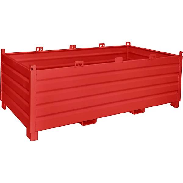 Sammelbehälter Volumen 10 m³ mausgrau. TAKKT Industrial & Packaging GmbH 61096349-3