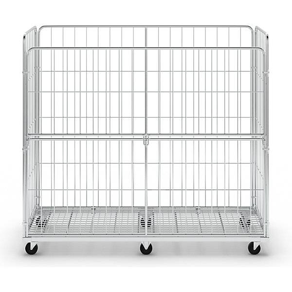 Rollcontainer 4-seitig XXL Längsseite abklappbar ohne Feststeller. KONGAMEK AB 45693449-4