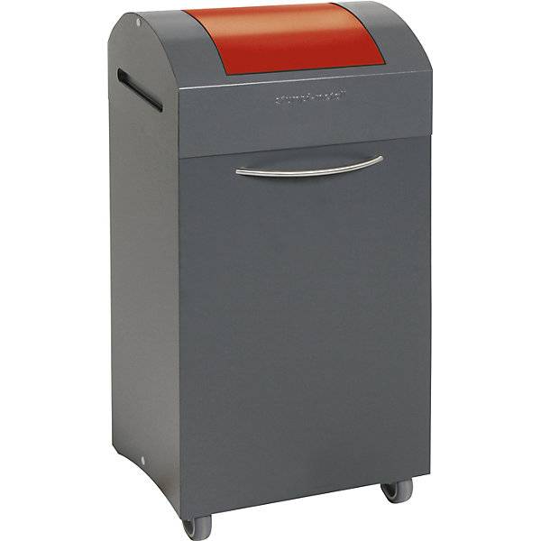 Wertstoffsammler flammverlöschend BxT 380 x 320 mm Volumen 60 l Einwurf feuerrot. Stumpf Metall GmbH 98487749