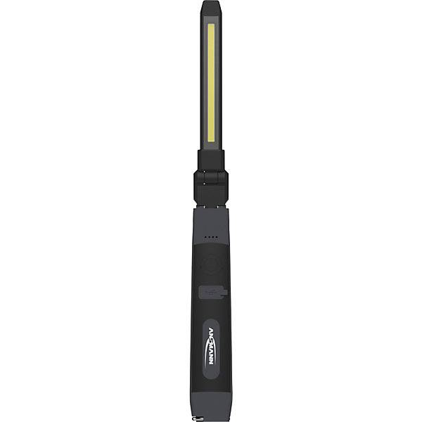 LED-Akku-Arbeitsleuchte IL500R 130 / 500 lm schwarz LxBxH 320 x 43 x 33 mm. Ansmann 677661 49-2