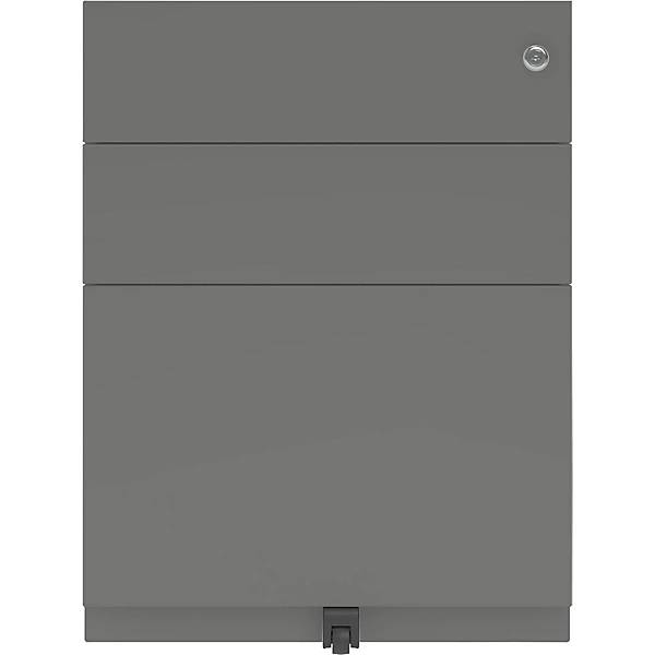 Rollcontainer Note™ mit 2 Universalschubladen 1 Hängeregistratur HxBxT 645 x 420 x 565 mm anthrazitgrau.-2