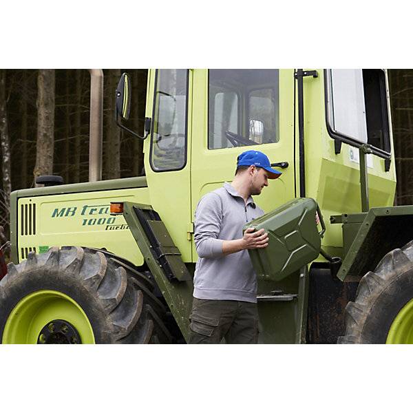 Metall-Kraftstoffkanister Volumen 20 l VE 5 Stk olivgrün. PRESSOL Schmiergeräte GmbH 56136249-1