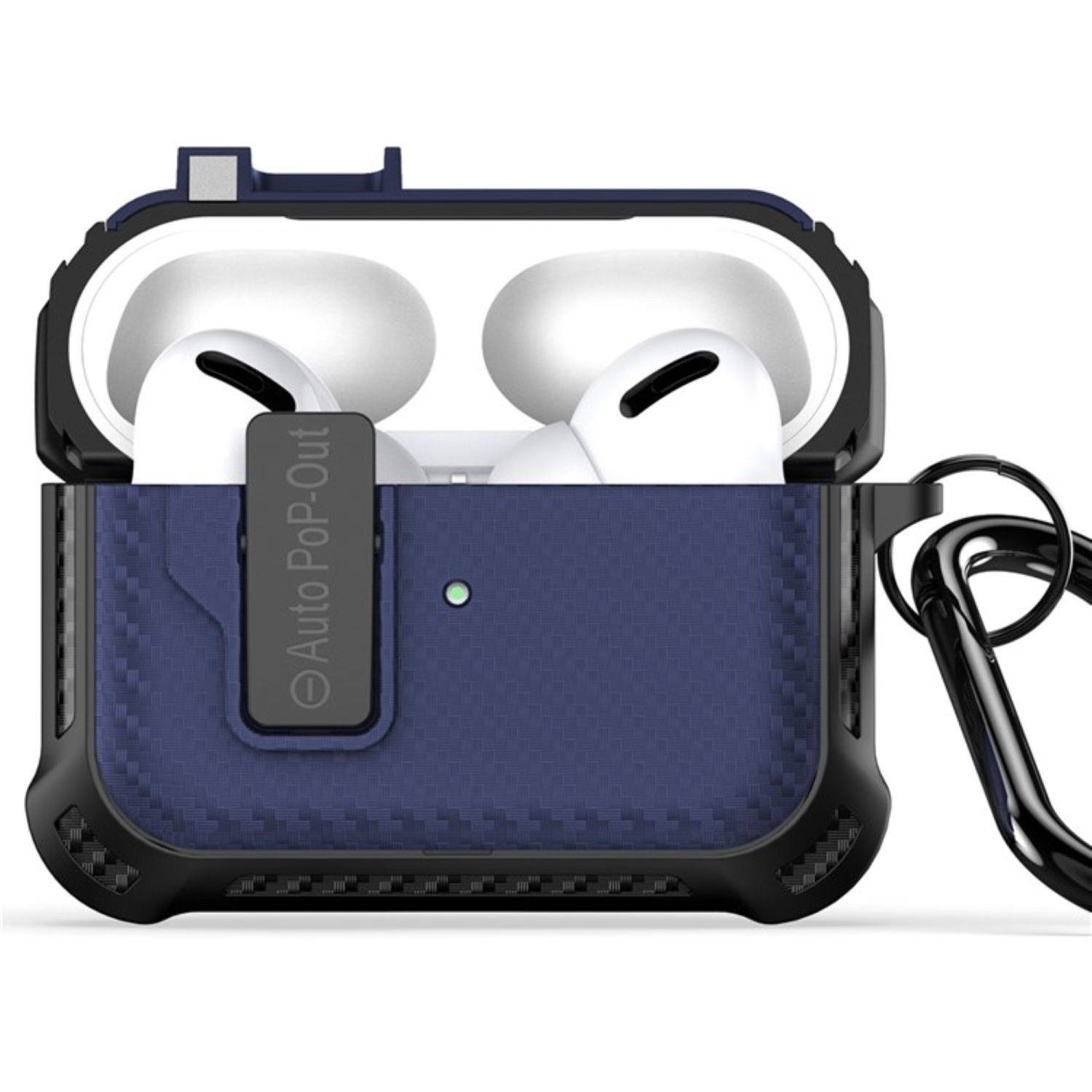 Dux Ducis PECI-Serie Kopfhörerhülle kompatibel mit AirPods Pro 2 Saphirblau-0