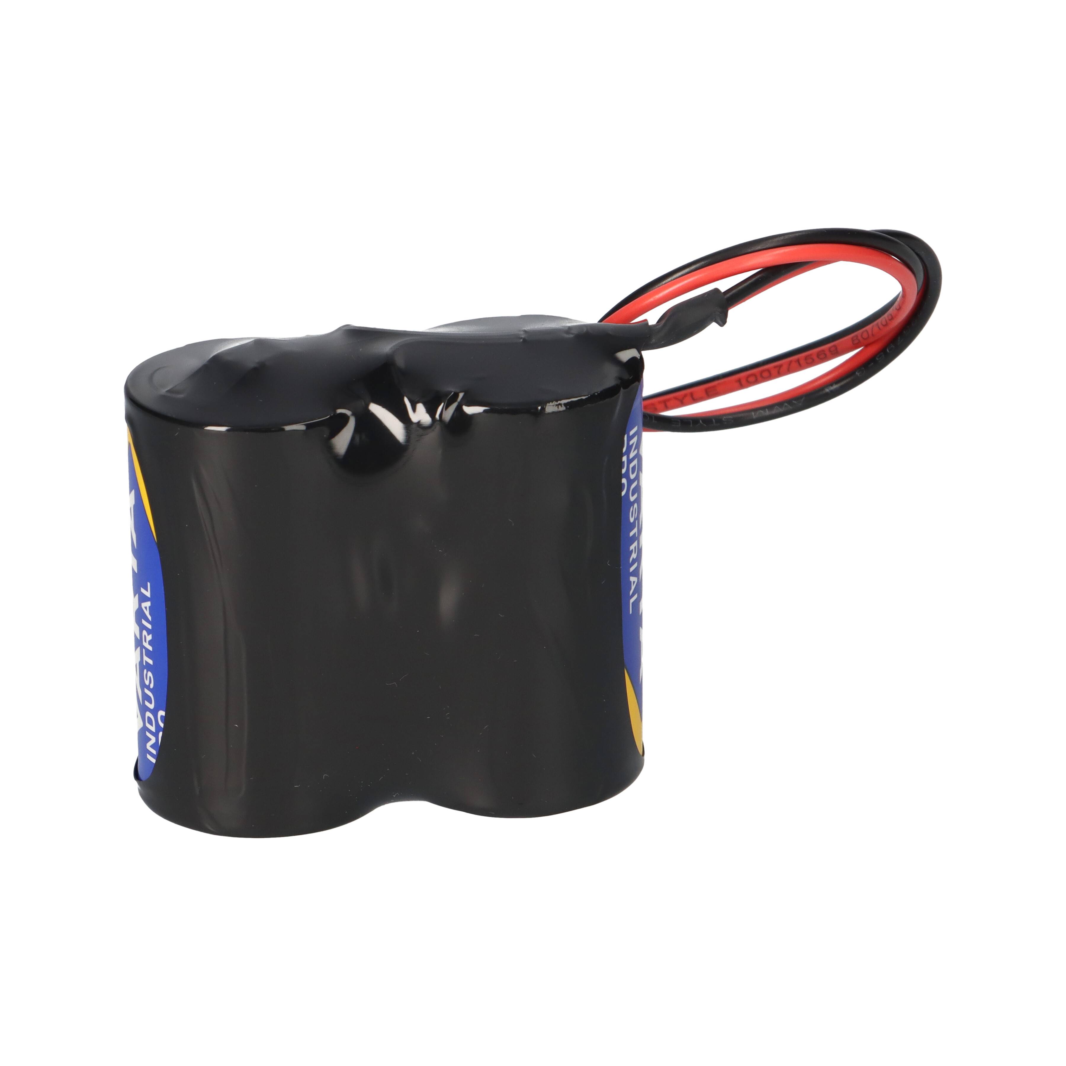 1x Ersatzbatterie kompatibel ABUS Security-Center für 2WAY-Funksirene-3