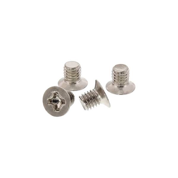 INLINE - Schraubenset - f. 2,5"" HDD/SSD - 3mm - flacher Senkkopf - silber 100er Pack