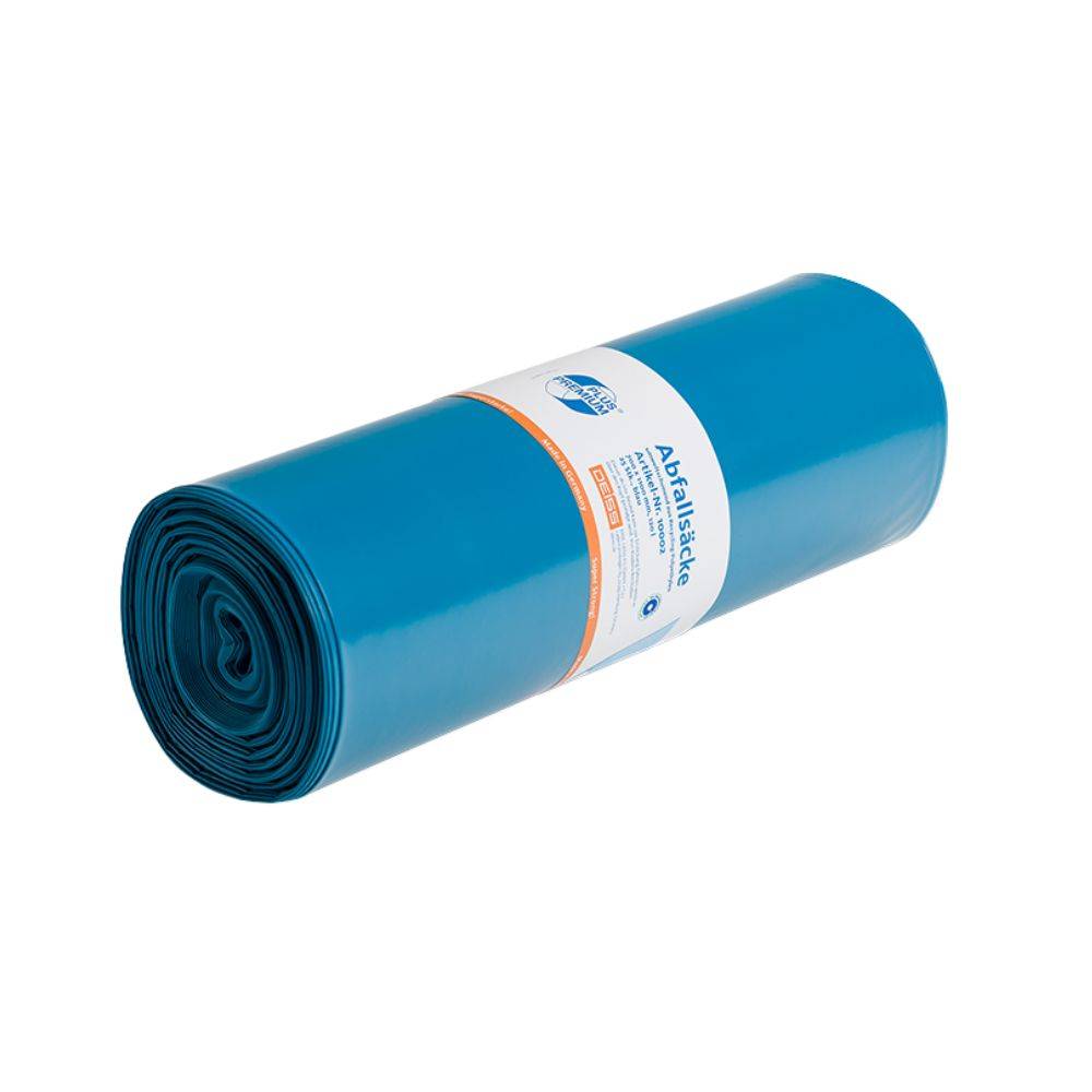 DEISS Premium Plus® extrem reißfest, Schwerlast Abfallsäcke 10002, 120 Liter - Karton / 120 Liter | Karton (6 Rollen)-1