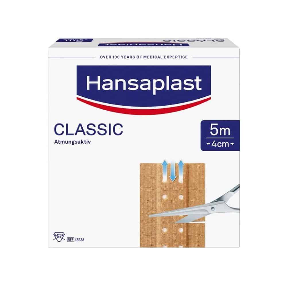 Hansaplast Pflaster CLASSIC 7577553 4cmx5m-0