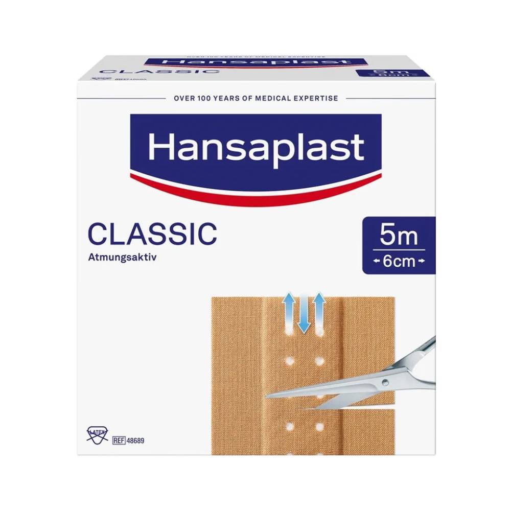 Hansaplast Pflaster CLASSIC 7577553 4cmx5m-1