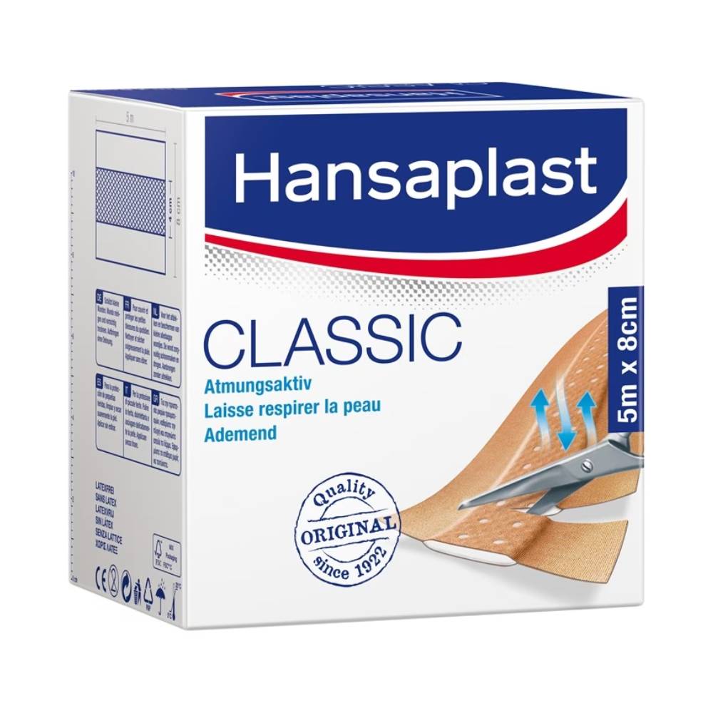 Hansaplast Pflaster CLASSIC 7577553 4cmx5m-3