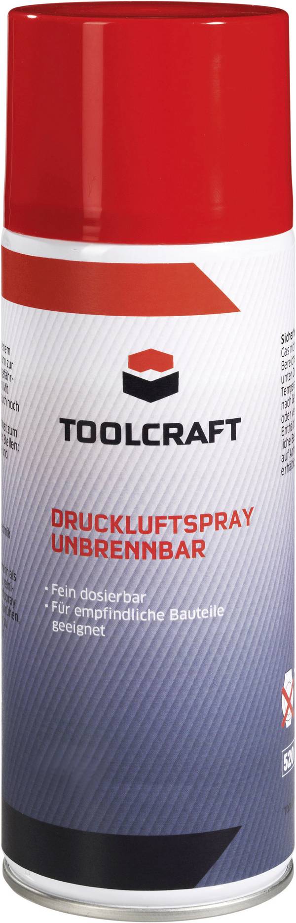 TOOLCRAFT 20793T Druckluftspray nicht brennbar 400 ml