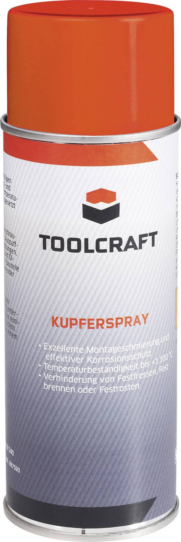 TOOLCRAFT  Kupferspray  400 ml