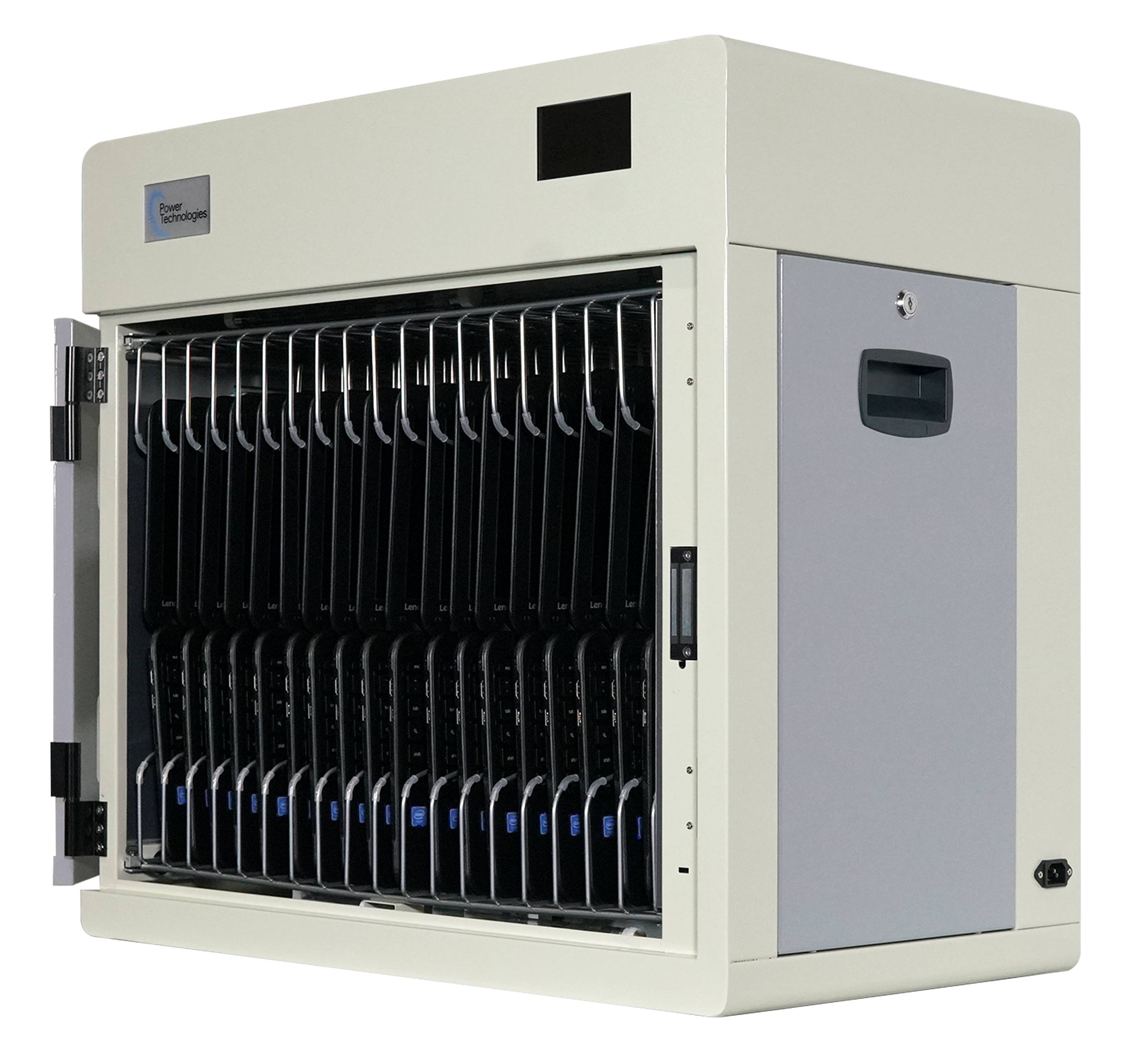 CNC-18™ Ladeschrank für bis zu 18 Geräten, mit UV-C Desinfektion, USB-C, 220V EU-1