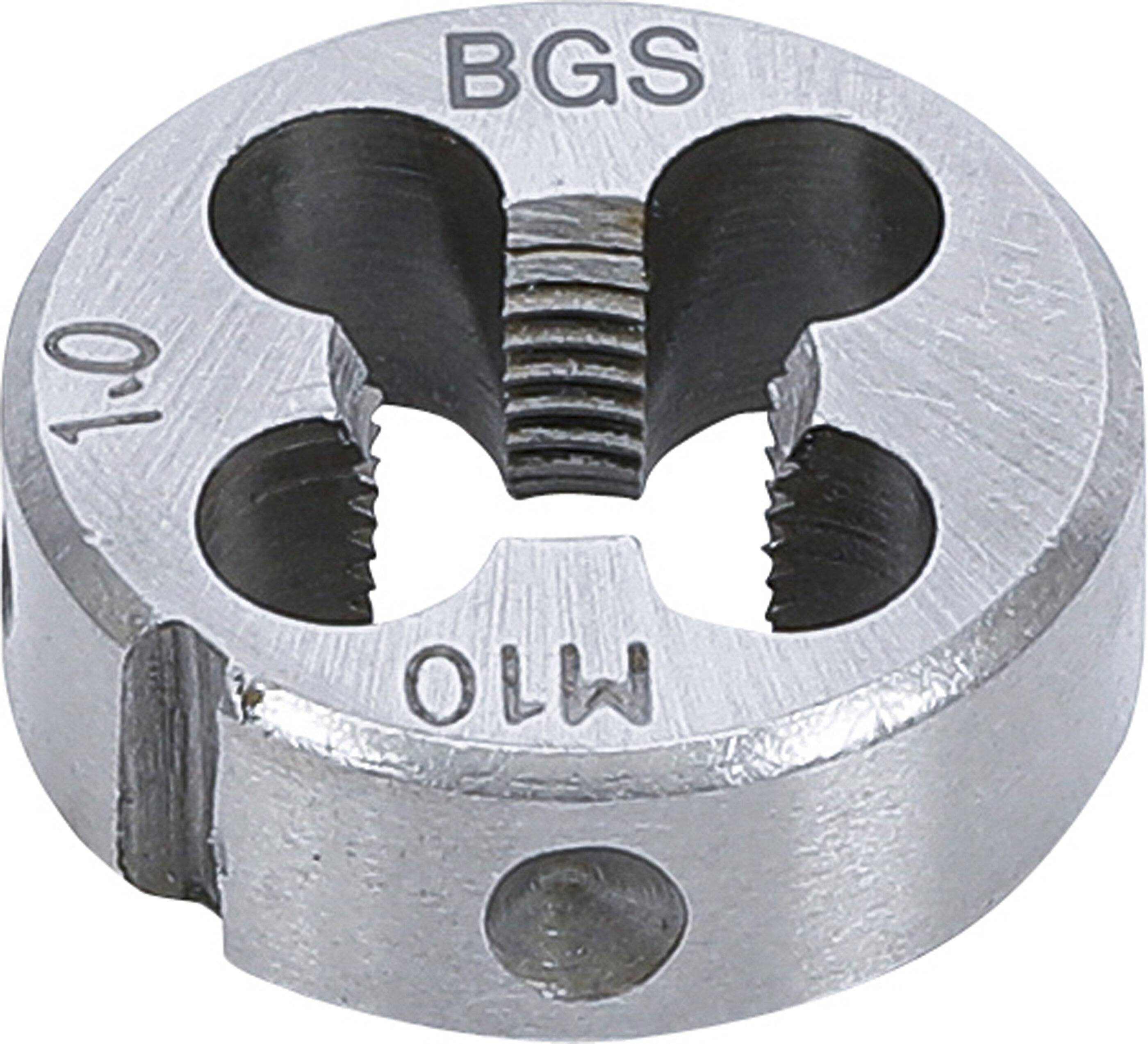 BGS 1900-M10X1.0-S Gewindeschneideisen , M10 x 1,0 x 25 mm-2