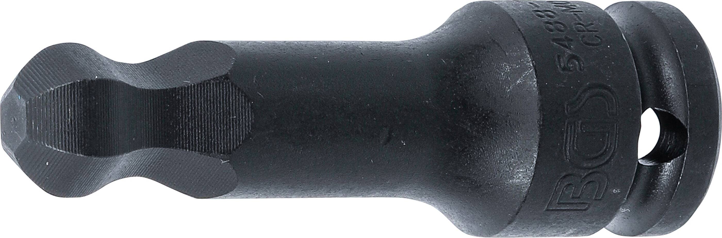 BGS 5488-14 Kraft-Bit-Einsatz Innensechskant 14 mm 12,5 mm (1/2"), Innensechskant mit Kugelkopf-2