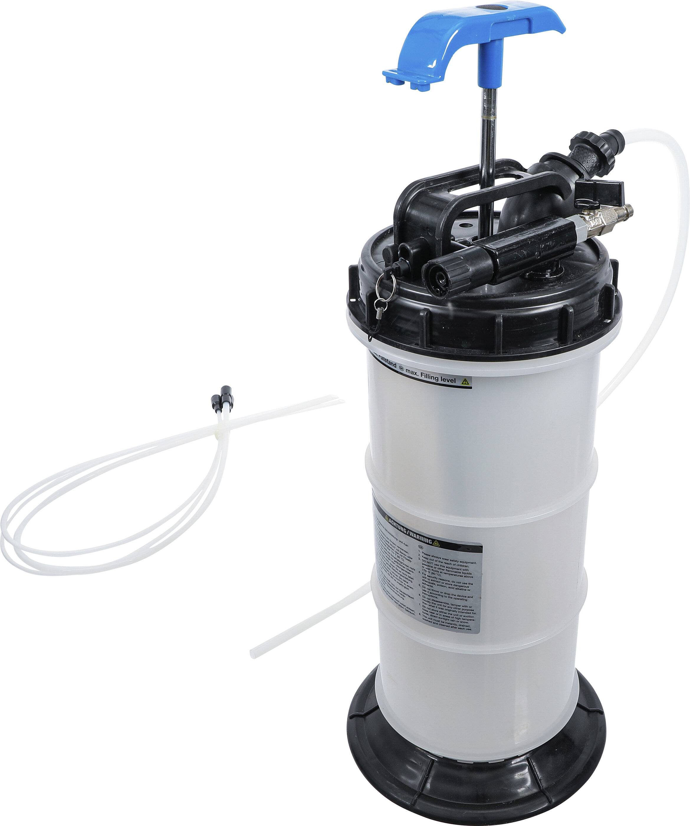 BGS 74396 Vakuum-Absaugpumpe, pneumatisch, 6 l-4