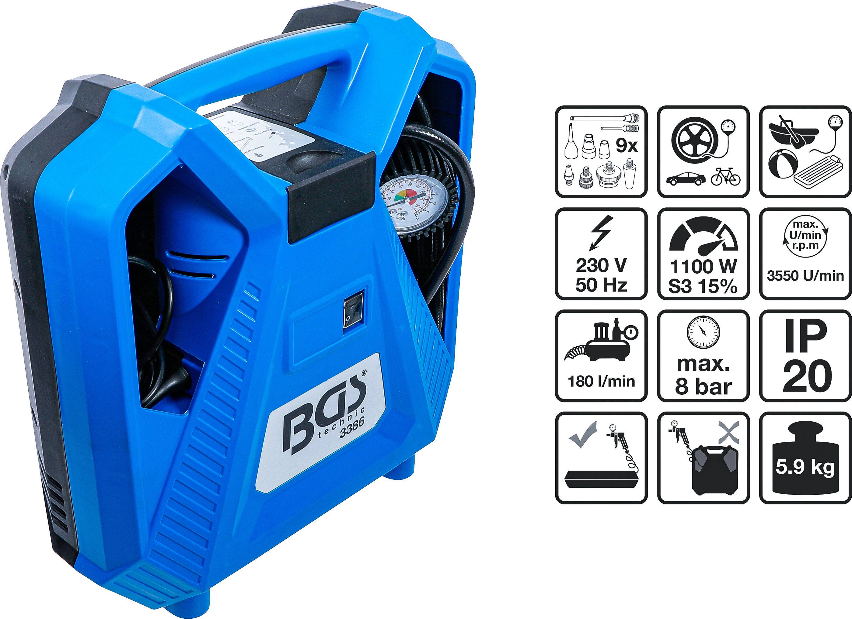 Mobiler Druckluft Kompressor-1