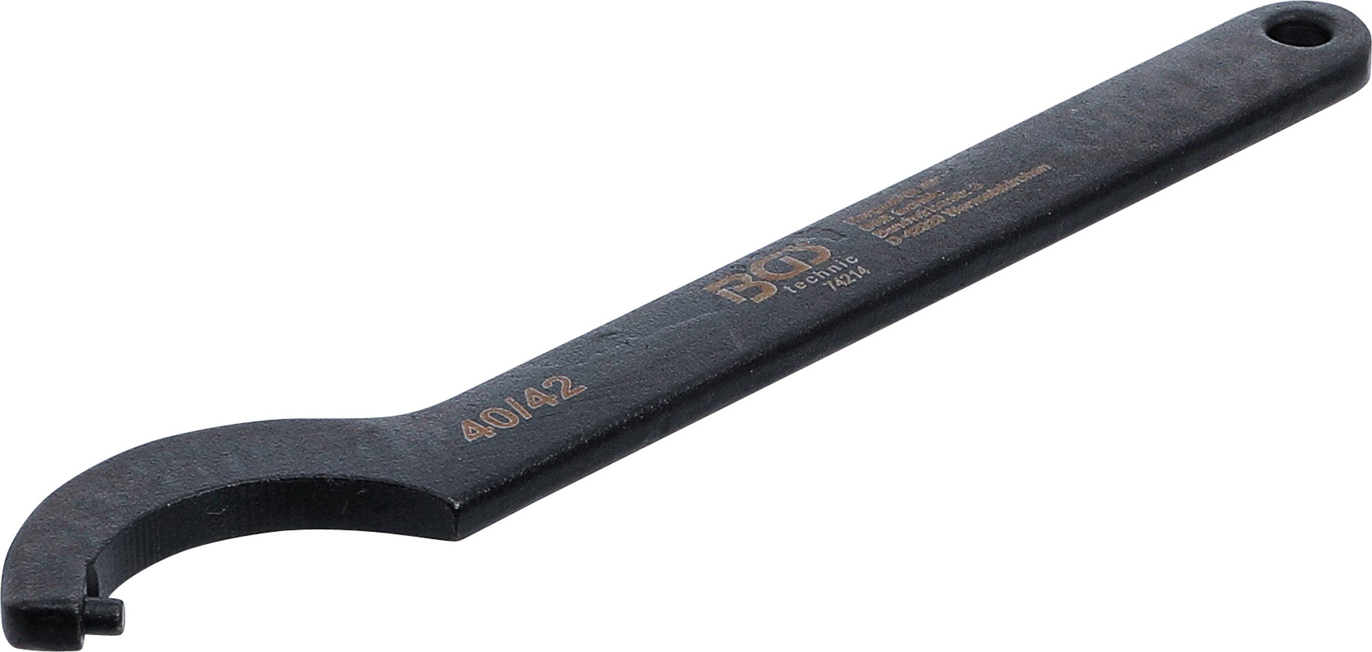 BGS 74214 Hakenschlüssel mit Zapfen, 40 - 42 mm-2