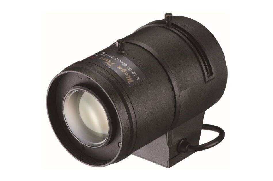 TAMRON M118VP1250IR "F1,4/12-50mm Objektiv, 1/1,8"", Varifokal, Megapixel, Near Infrarot, P-Iris, CS Mount"-0
