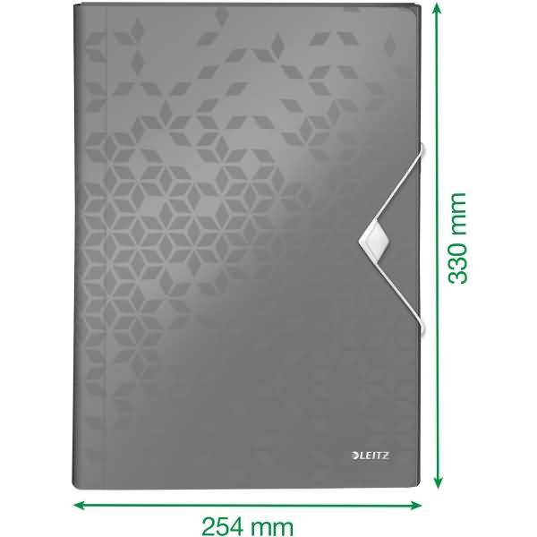 ESSELTE LEITZ - Leitz WOW - Schriftenordner - 6 Fächer - für A4 (210 x 297 mm)-1
