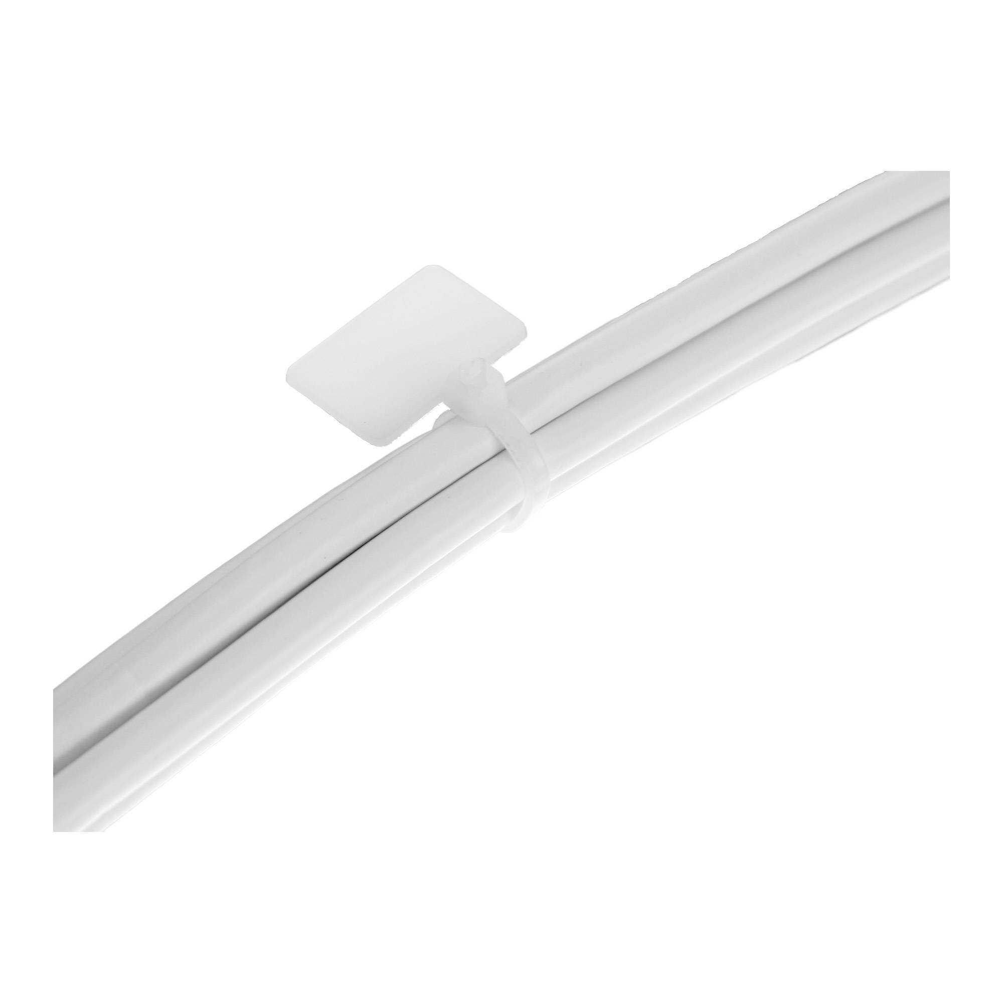 InLine® Kabelbinder mit Markierfeld aussen, Länge 100mm, Breite 2,5mm, 100 Stück-0