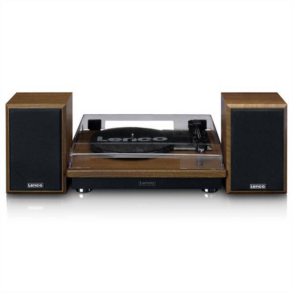 Lenco Plattenspieler LS-100, Bluetooth, 2 Speaker