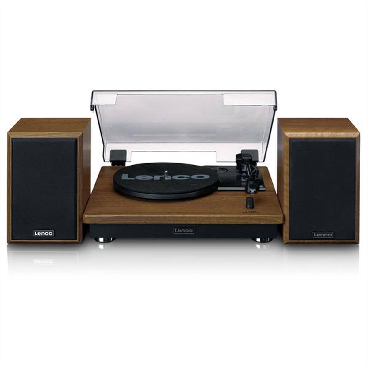 Lenco Plattenspieler LS-100, Bluetooth, 2 Speaker-2