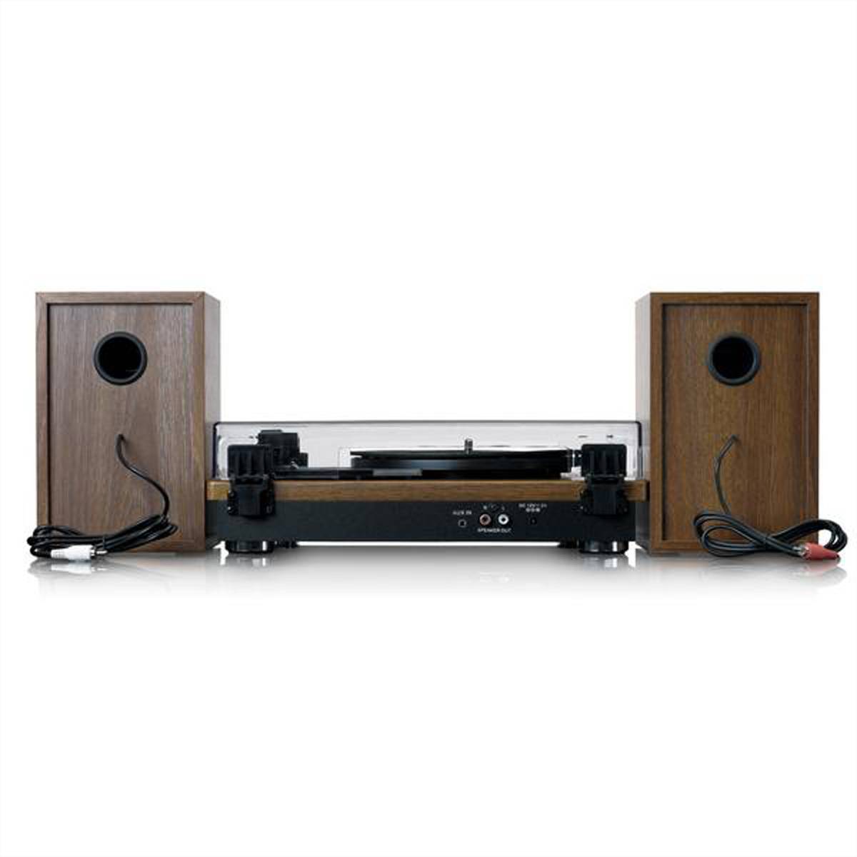 Lenco Plattenspieler LS-100, Bluetooth, 2 Speaker-4