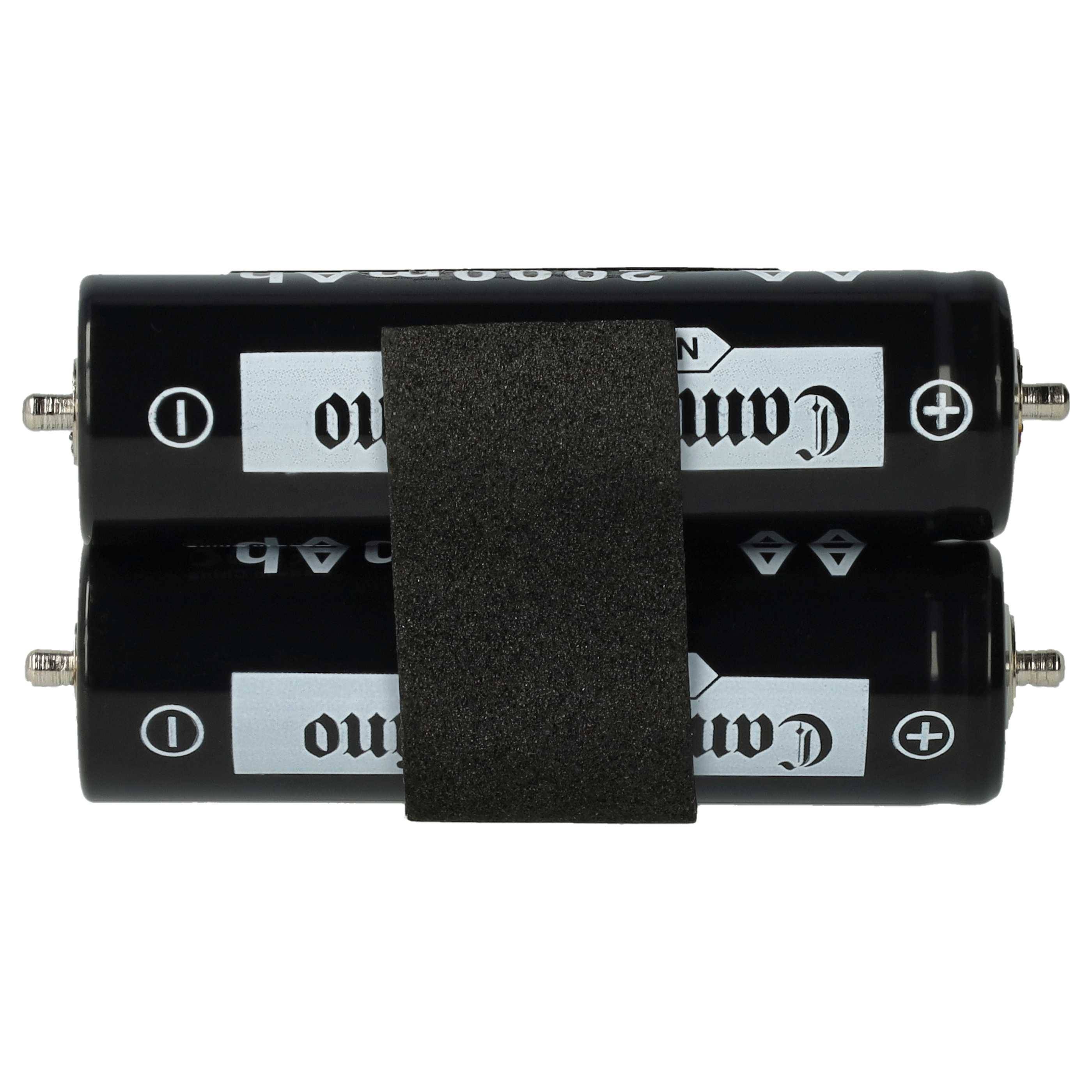vhbw Akku kompatibel mit Braun SmartControl3 5796 Rasierer (2000 mAh, 1,2 V, NiMH)-1
