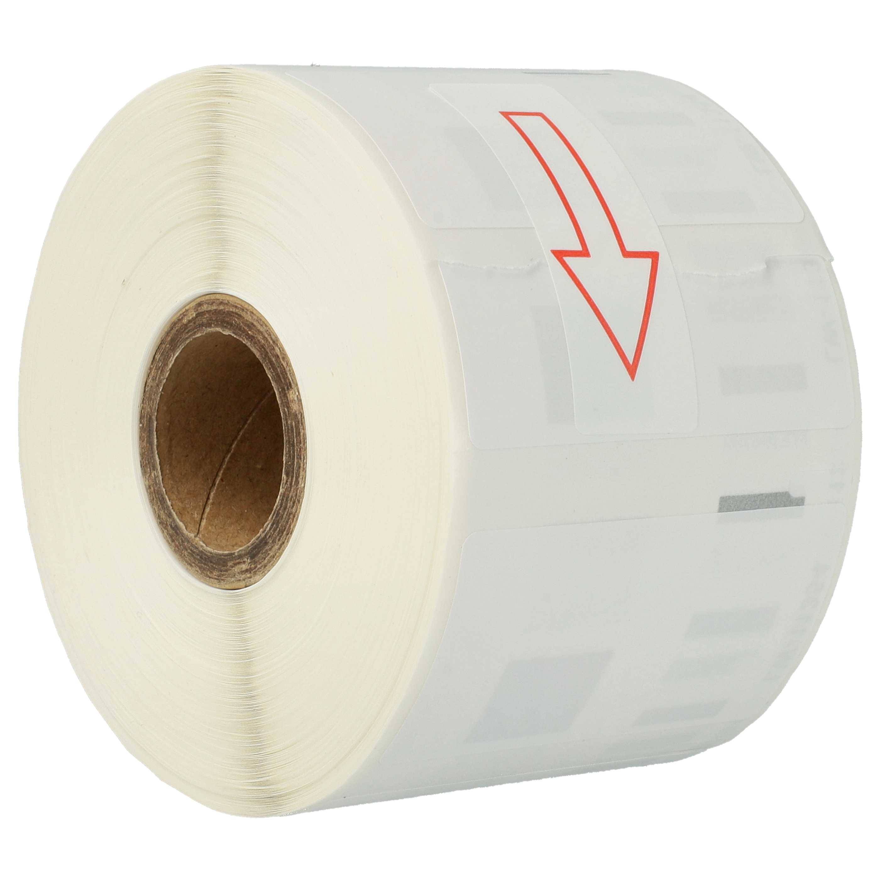 vhbw Etiketten-Rolle 57mm x 32mm (1000 Etiketten) Ersatz für Dymo 11354 für Etiketten-Drucker-0