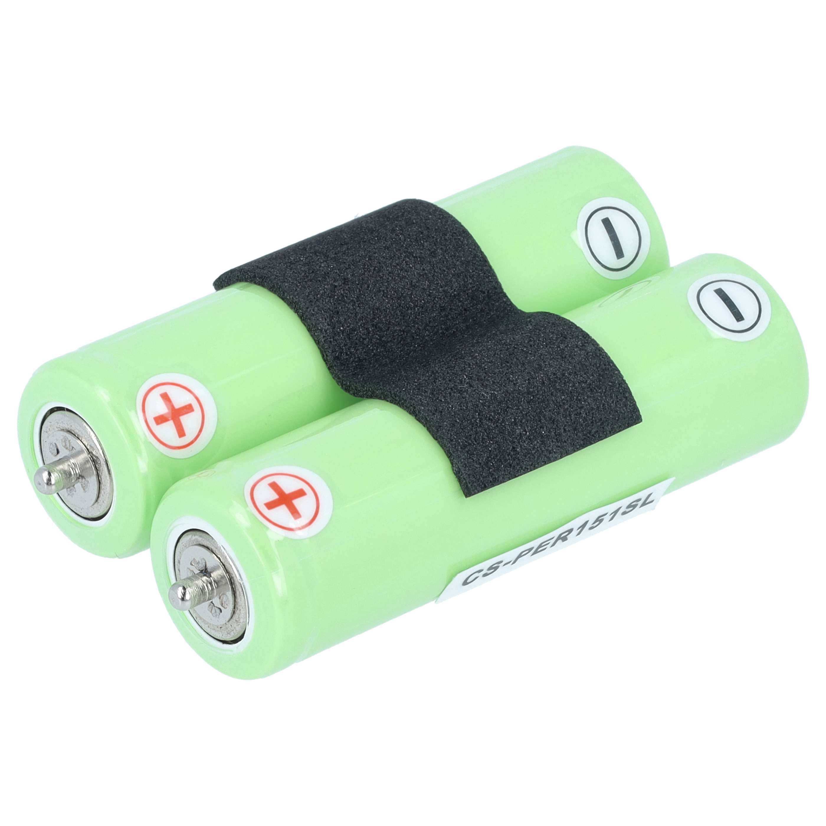 vhbw Akku kompatibel mit Braun SmartControl3 5796 Rasierer (2000 mAh, 1,2 V, NiMH)-1