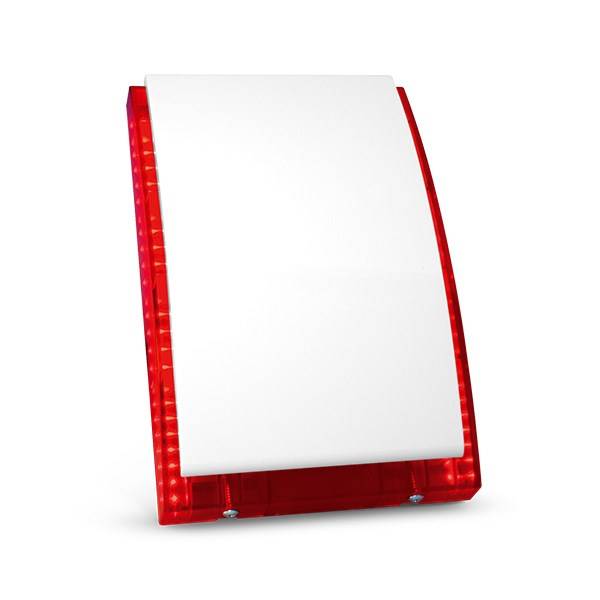 Satel SP-4003 R Außensirene rot 120dB 12V Metall-Innenabdeckung-0