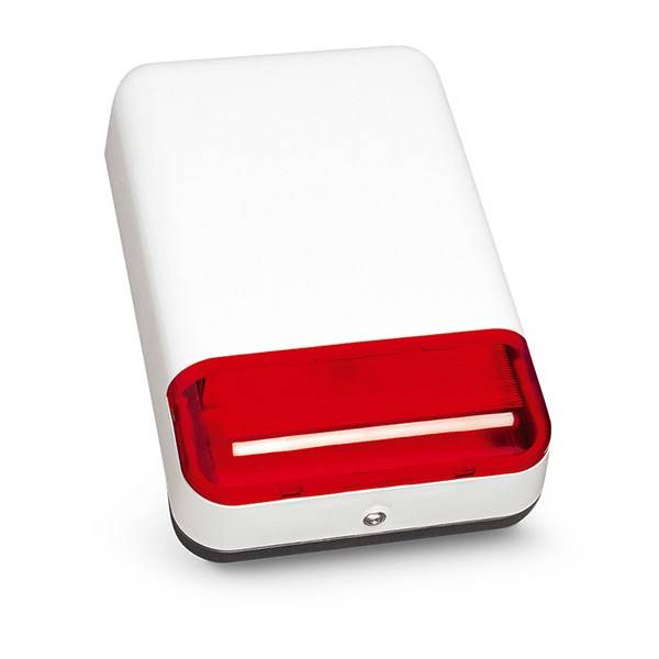 Satel SPL-2030 R Opt.-akust. Außensirene rot 120dB