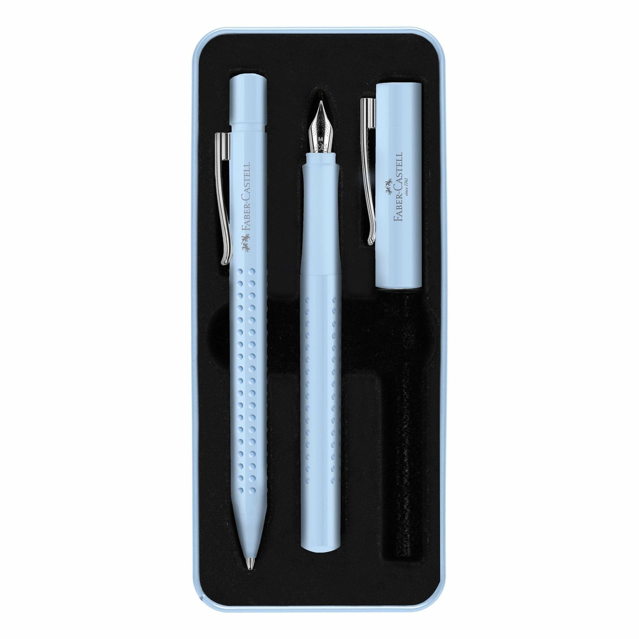 FABER-CASTELL Schreib-Set GRIP 2010 Harmony, hellblau-0