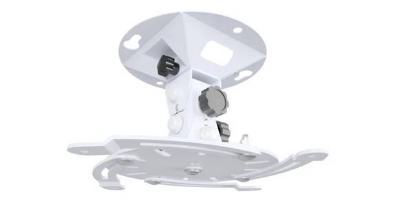 Universal-Projektor-Deckenhalterung, max. Belastung 15kg, mehrere Befestigungspunkte
