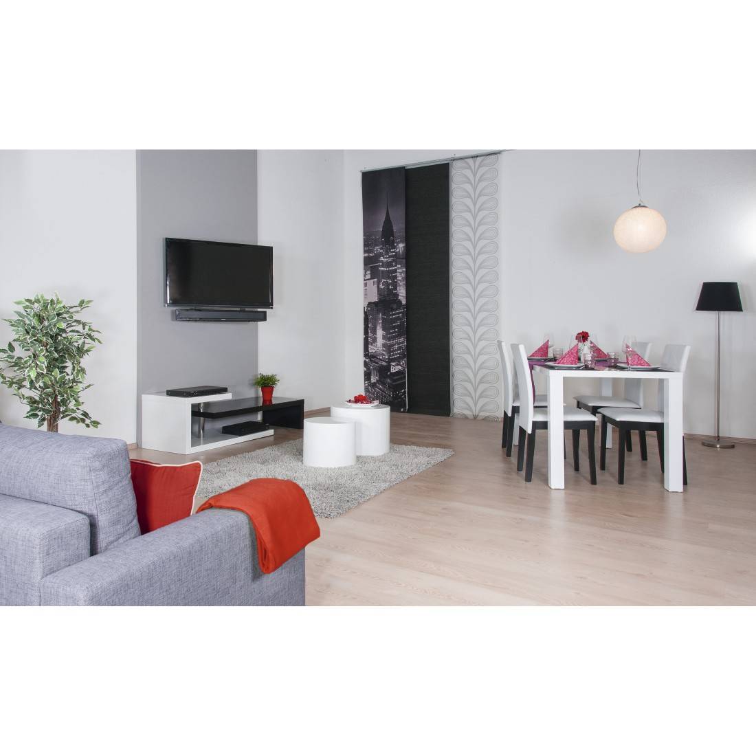 hama 00220884 Soundbar-Halterung, universal, fix, für Befestigung am TV-Gerät, Schwarz-3