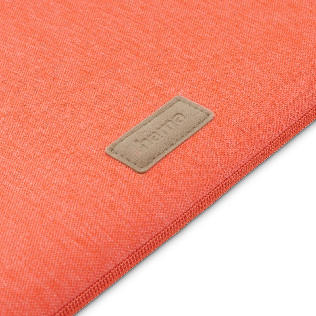 hama 00222038 Laptop-Sleeve "Jersey", von 40 - 41 cm (15,6" - 16,2"), Coral-1