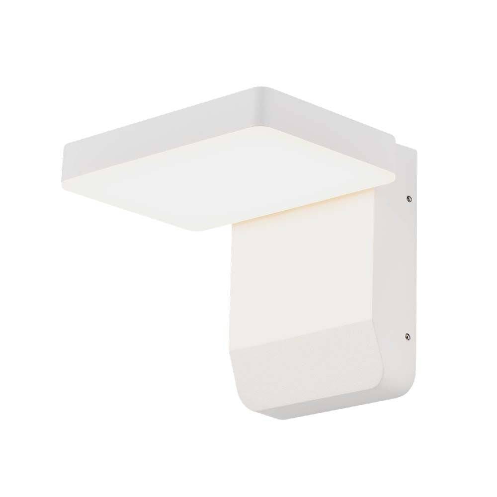 V-TAC VT-11020-SQ-W Drehbare LED-Wandleuchten - IP65 - Weiß - 17W - 2580 Lumen - 4000K
