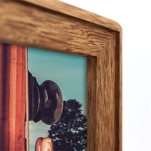 ZEP Trevor, Holz, Braun, Einzelbilderrahmen, Tisch, Wand, 10 x 15 cm, Rechteckig-1