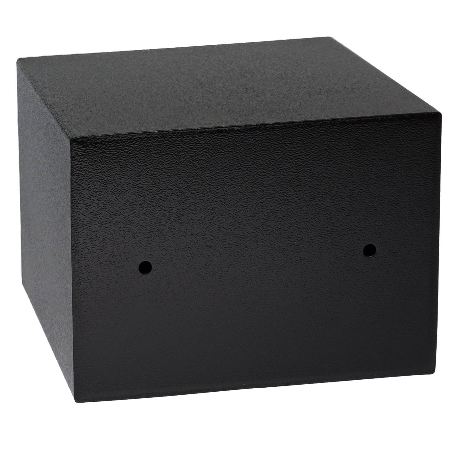HMF 49216-02 Tresor mit Schlüssel, Möbeltresor klein, 23 x 17 x 17 cm, Schwarz-4