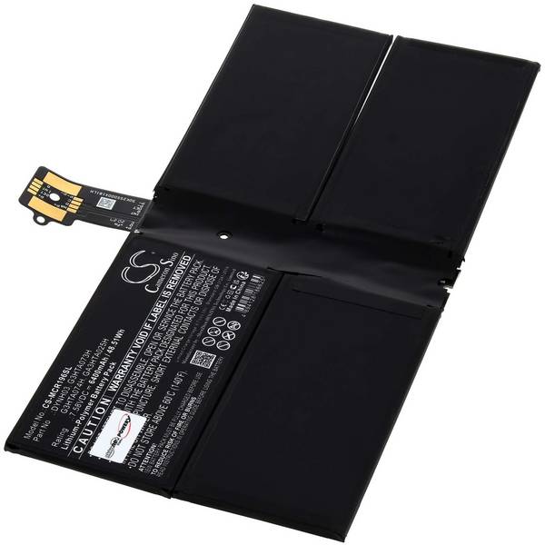 Akku passend für Tablet Microsoft Surface Pro 7 Plus, Typ G3HTA074H, 7,58V, Li-Polymer