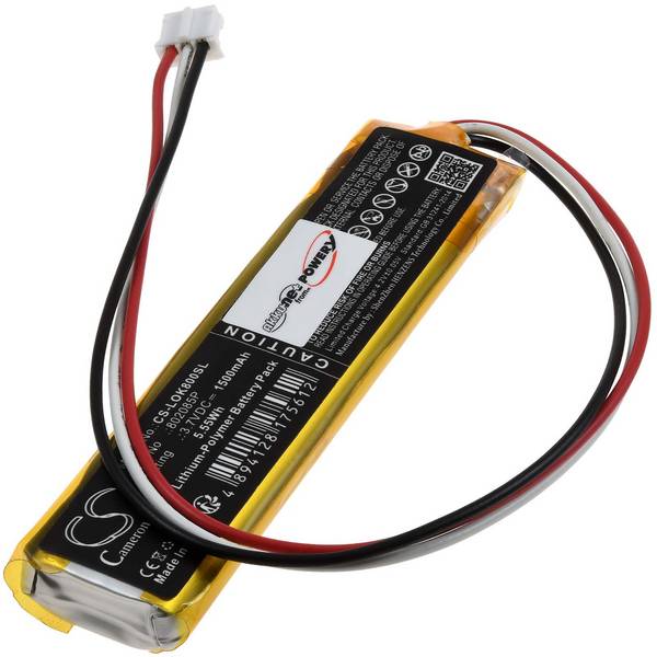 Akku kompatibel mit Logitech Typ 802085P, 3,7V, Li-Polymer