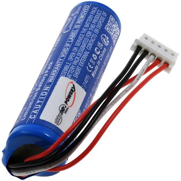 Akku kompatibel mit SumUp Typ PS-GB-18650-026H, 3,7V, Li-Ion