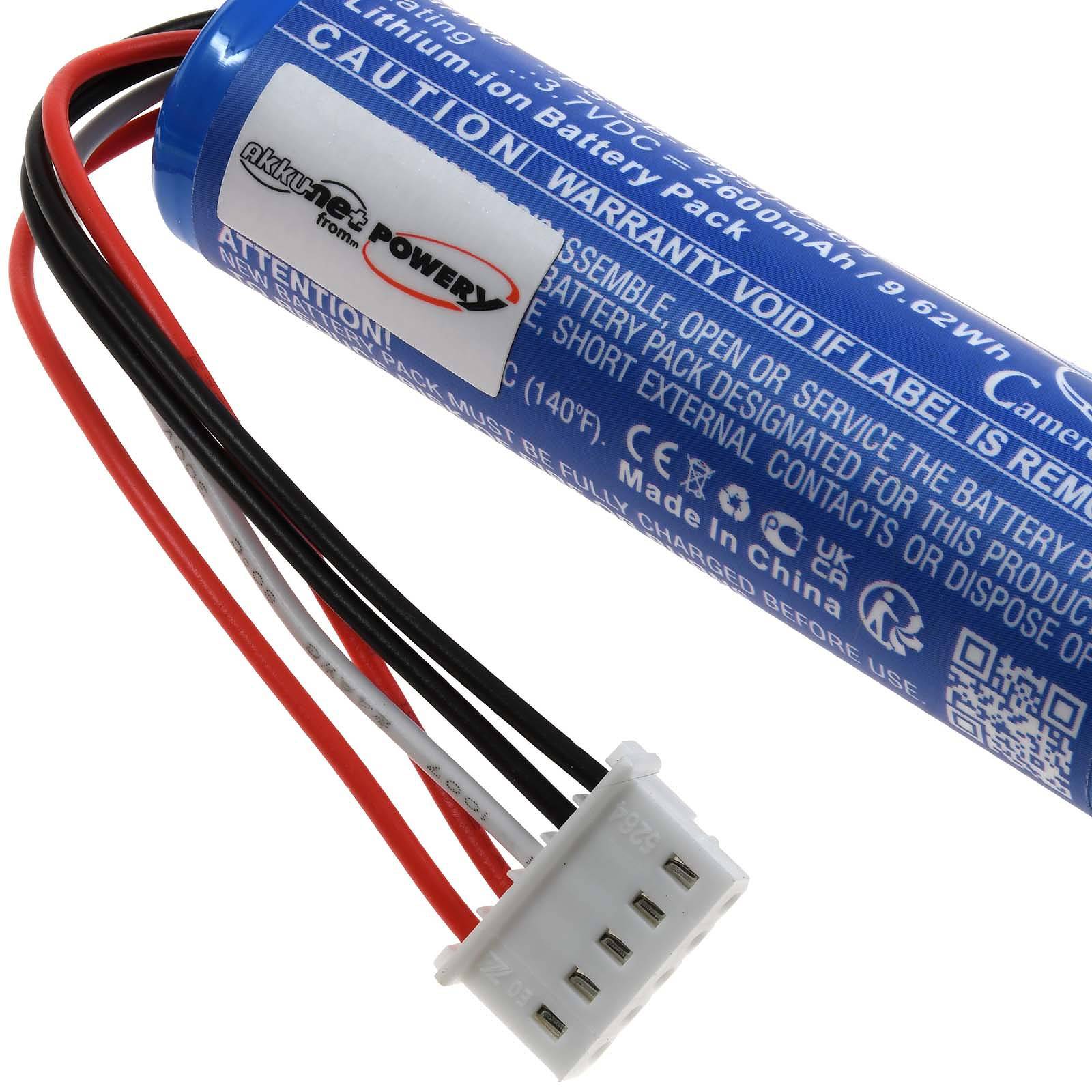Akku kompatibel mit SumUp Typ PS-GB-18650-026H, 3,7V, Li-Ion-2