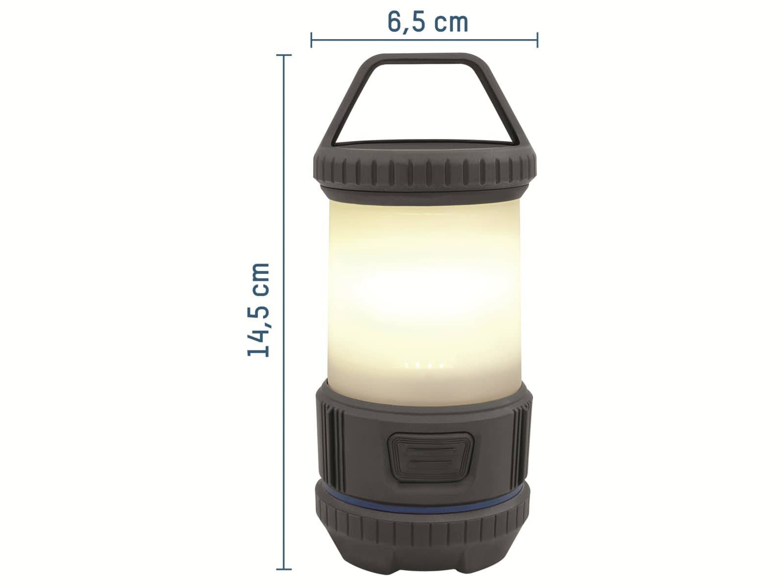 Symbolbild für ANSMANN Campinglampe schwarz 1600-0286