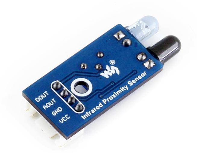 Waveshare Infrarot Näherungssensor LM393, Hindernisvermeidung, Roboterpfadverfolgung, 3.3V~5V-2