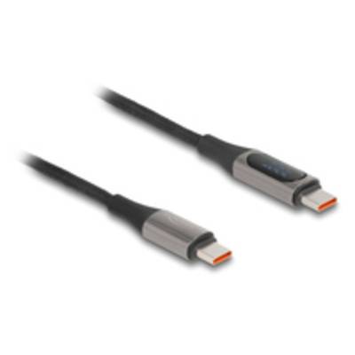 Delock 86809 - Sync- & Ladekabel USB-C -> C Ladedisplay 100 W 2 m