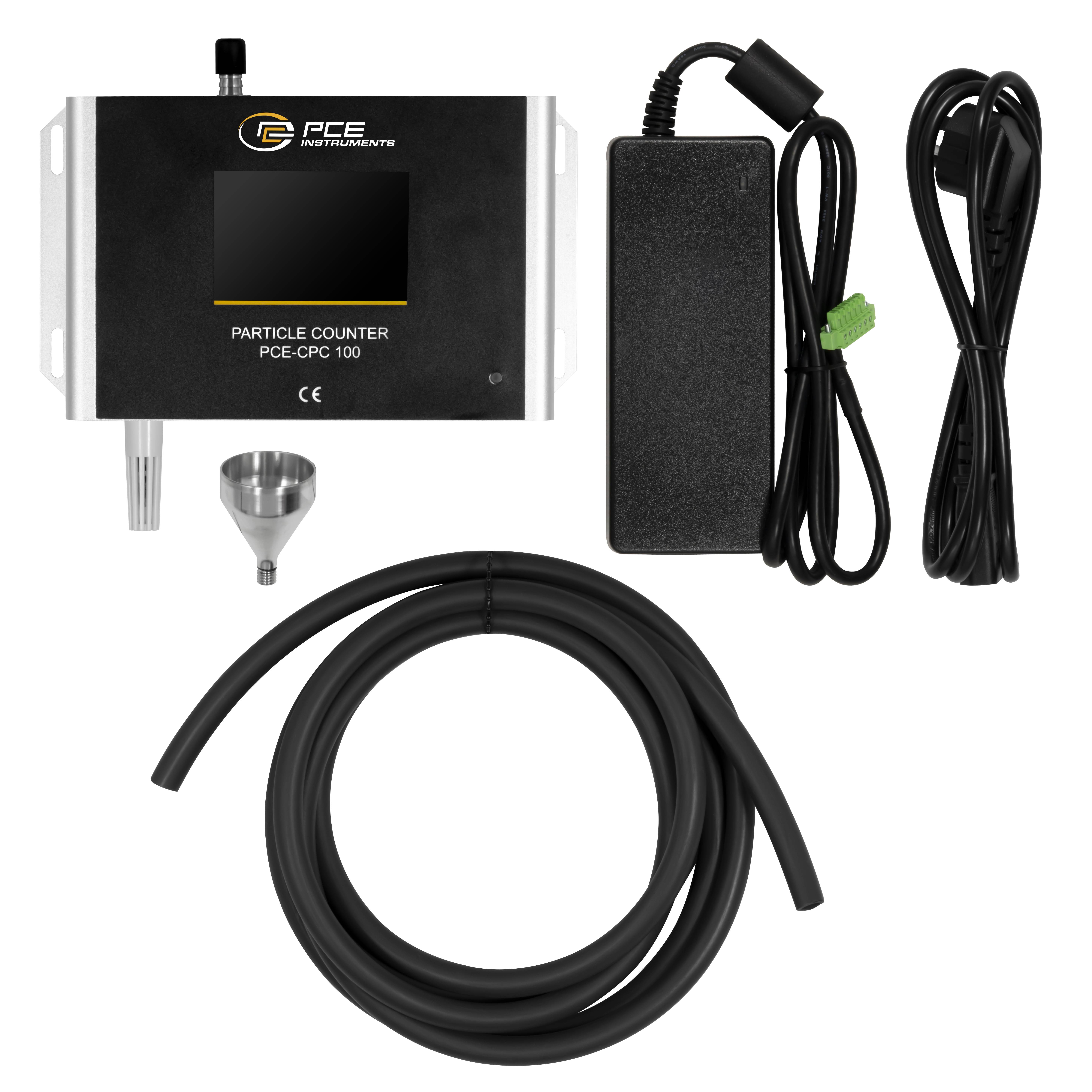 PCE Instruments Reinraum-Partikelzähler PCE-CPC 100 |Partikelkonzentration 0,3 µm..10 µm |Temperatur- und Feuchtemessung-3