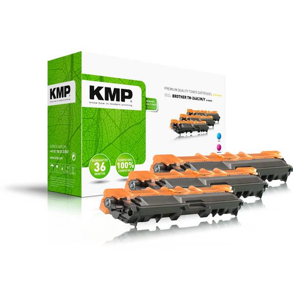 KMP MULTIPACK B-T58CMY - 3er-Pack - mit hoher Kapazität - Gelb, Cyan, Magenta - kompatibel - Tonerpatrone