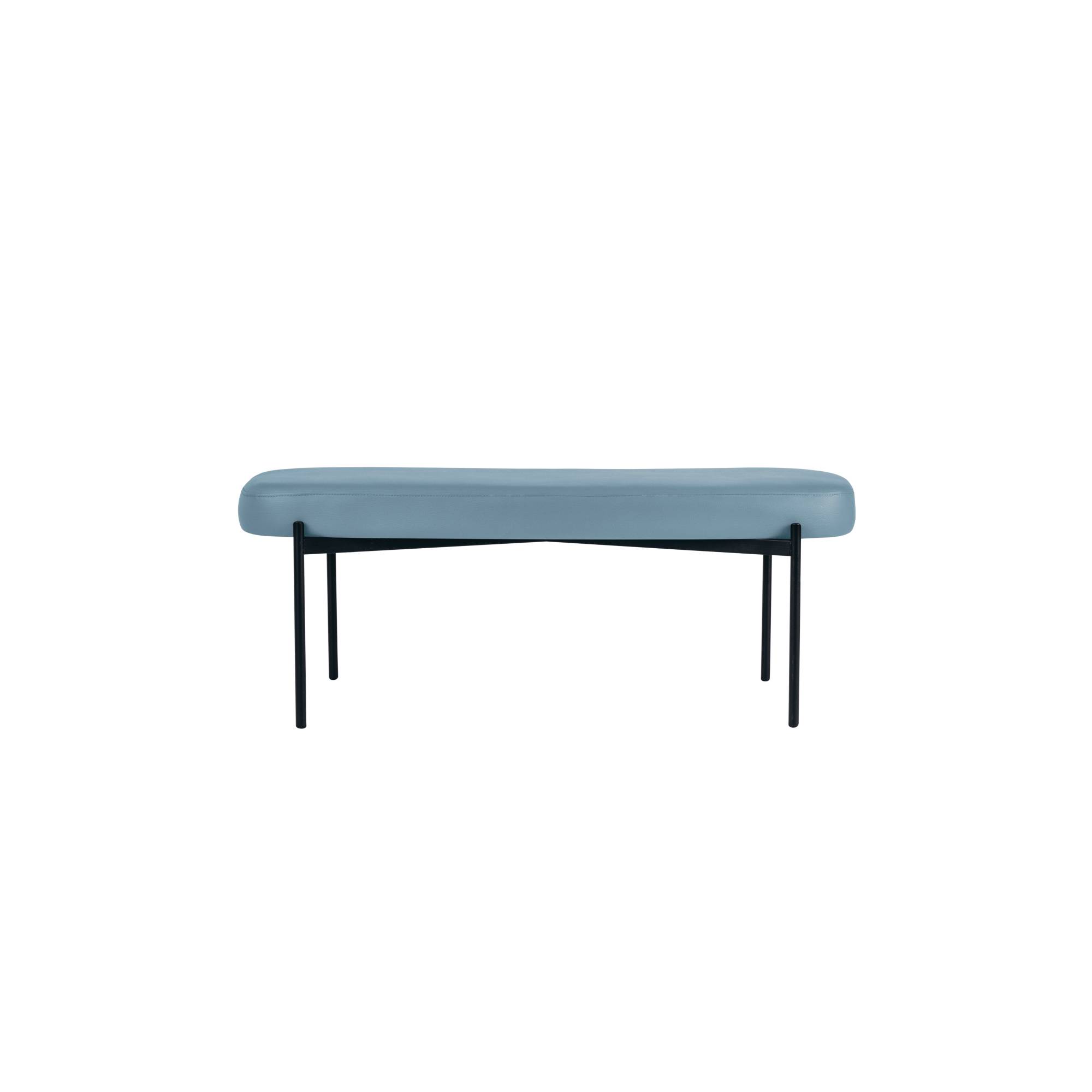 Sitzbank GAIA L Kunstleder sw/bl-0